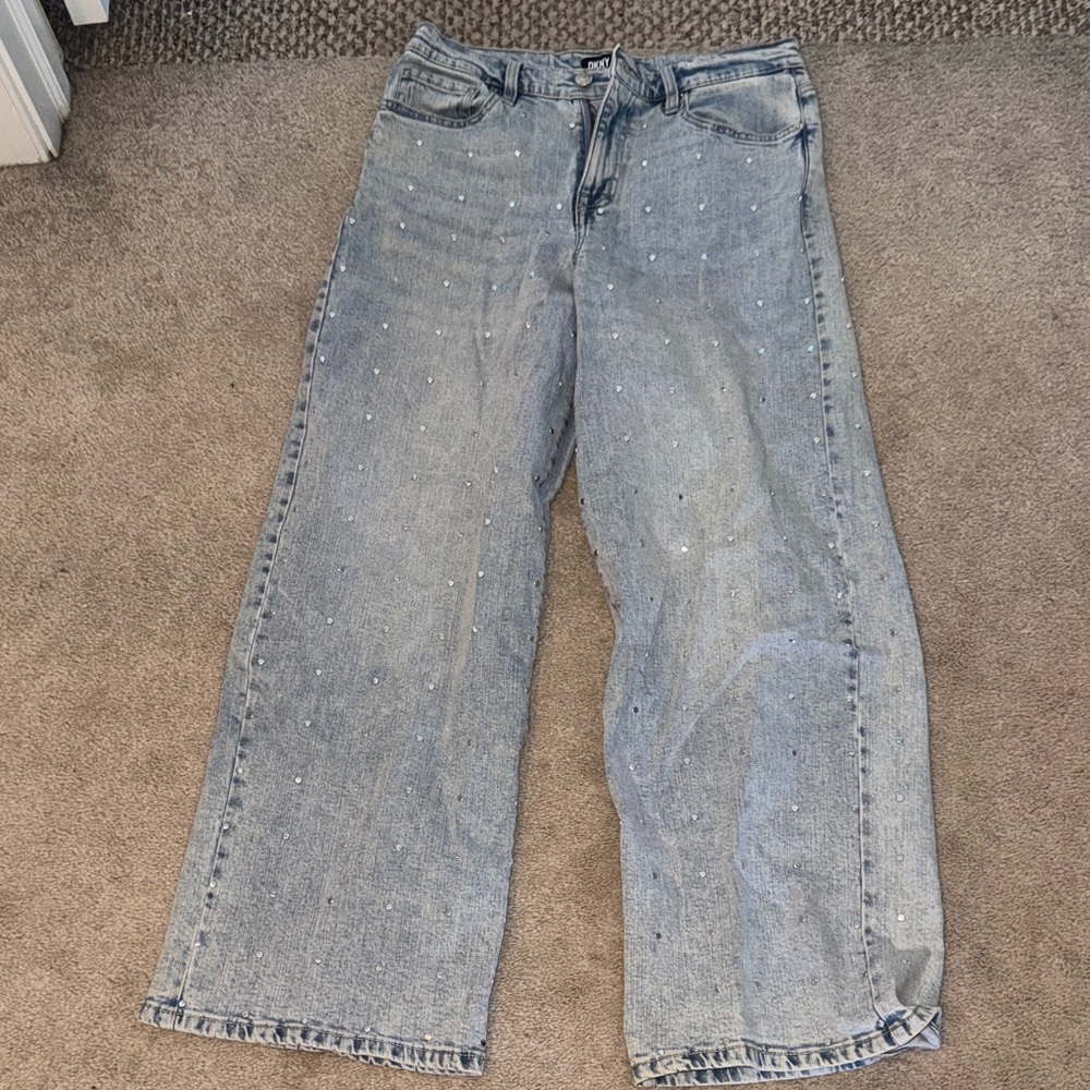 DKNY High Rise Women Jeans - Light Blue